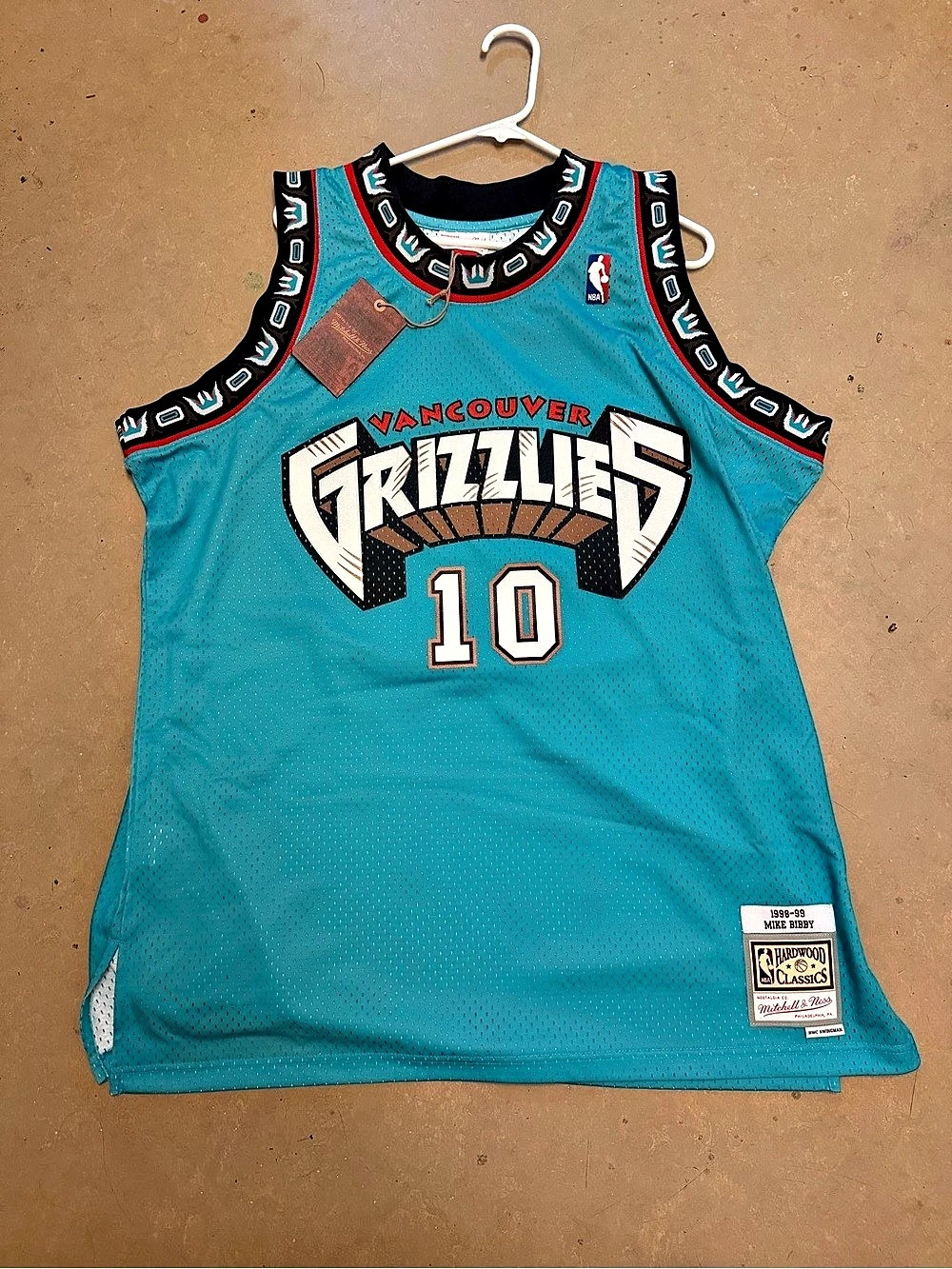 Mitchell & Ness Vancouver Grizzlies 1998-99 Mike Bibby Hardwood Classics
